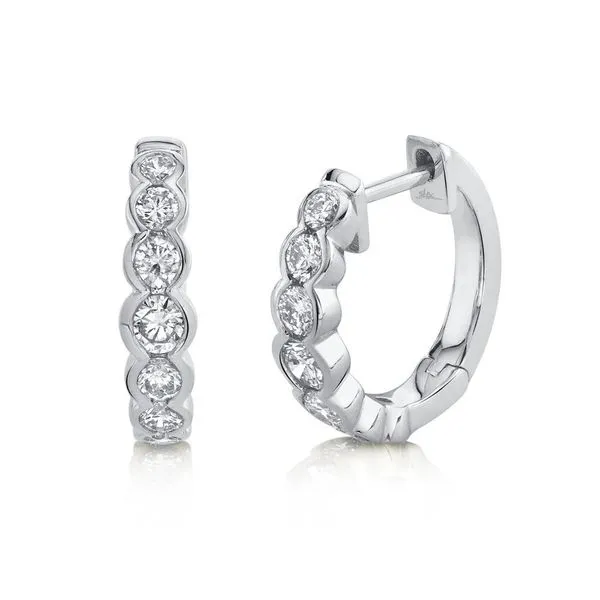 0.60tw Diamond Huggie Earrings La Mine d'Or Moncton, NB