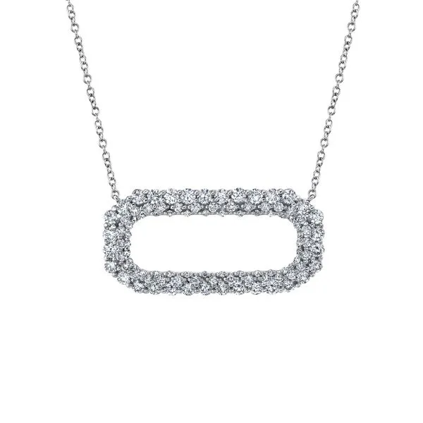 1.30tw Diamond Pave Oval Necklace La Mine d'Or Moncton, NB