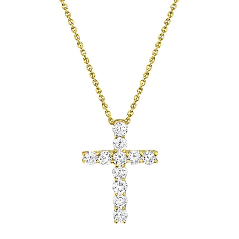 0.32tw Shy Creation Kate Diamond Cross Pendant La Mine d'Or Moncton, NB