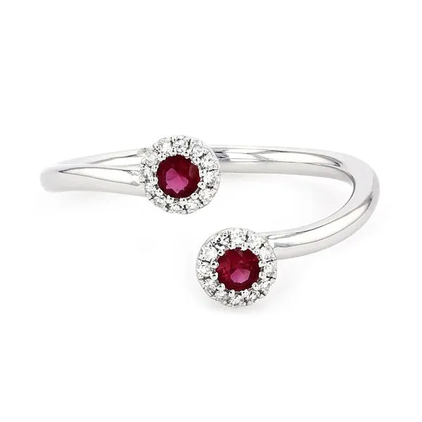 0.27tw Ruby and Diamond Ring La Mine d'Or Moncton, NB