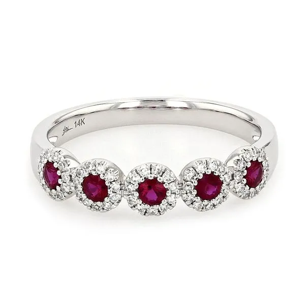 0.47tw Ruby & Diamond Band La Mine d'Or Moncton, NB