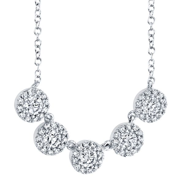 0.53tw Diamond Fashion Necklace 14kt White Gold Image 4 La Mine d'Or Moncton, NB