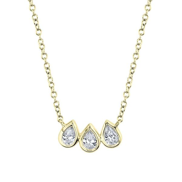 0.25tw Diamond Pear Necklace La Mine d'Or Moncton, NB
