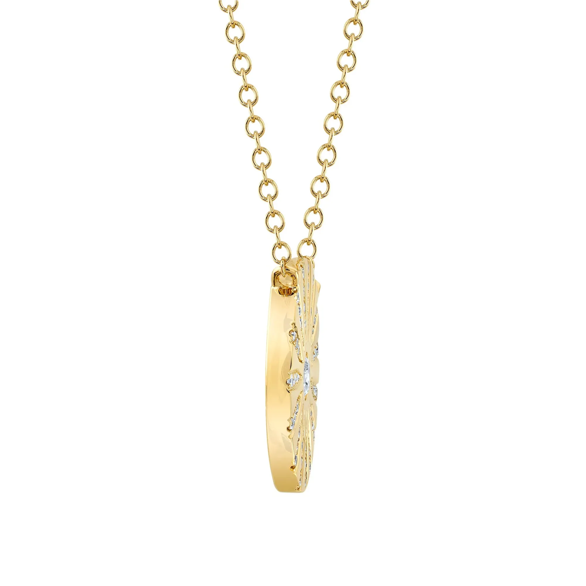0.20tw Shy Creation Kate Diamond Circle Necklace Image 2 La Mine d'Or Moncton, NB