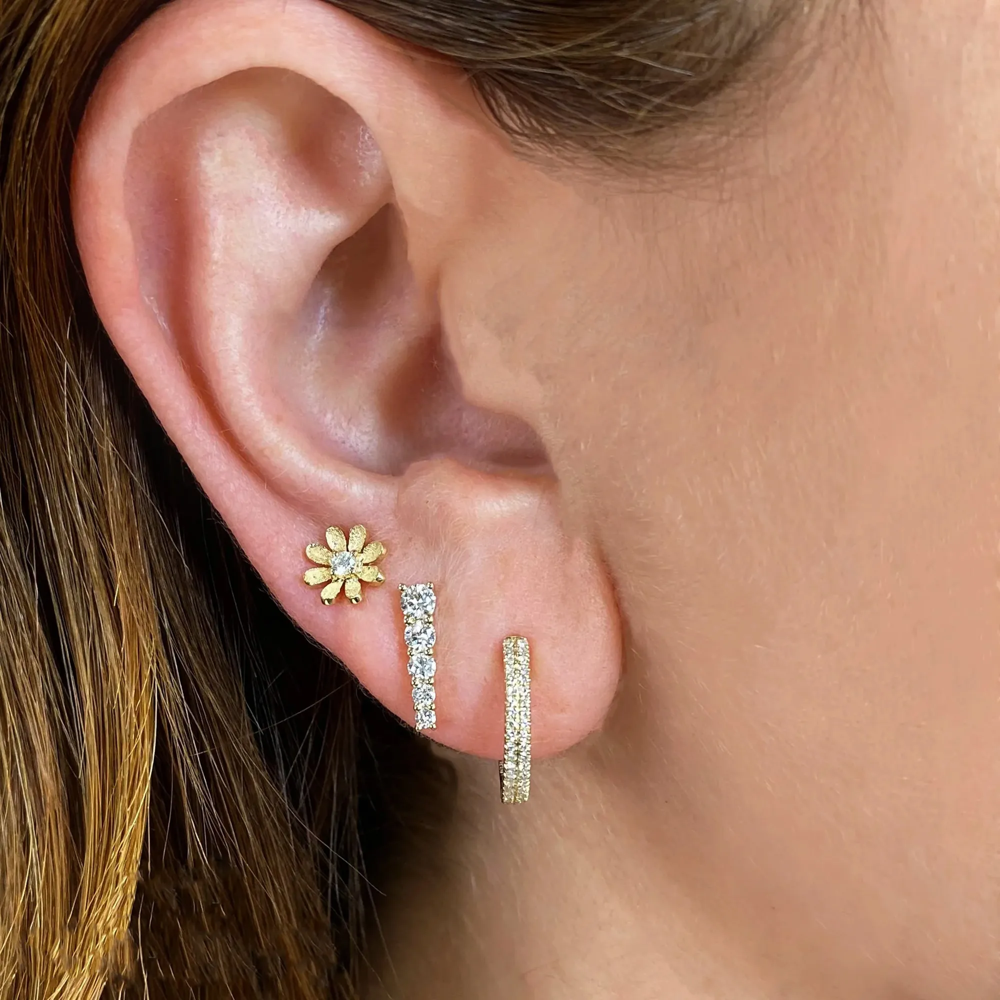 0.50tw Diamond Stud Earrings Image 2 La Mine d'Or Moncton, NB