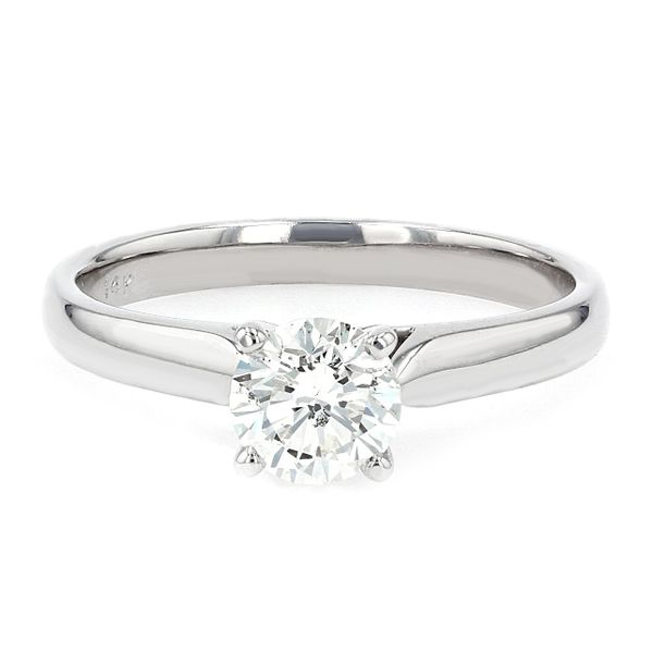 0.70ct Round Diamond London Solitaire Engagement Ring La Mine d'Or Moncton, NB