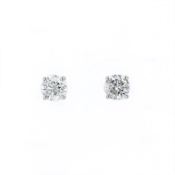 1.00tw Lumina Round Diamond Stud Earrings La Mine d'Or Moncton, NB