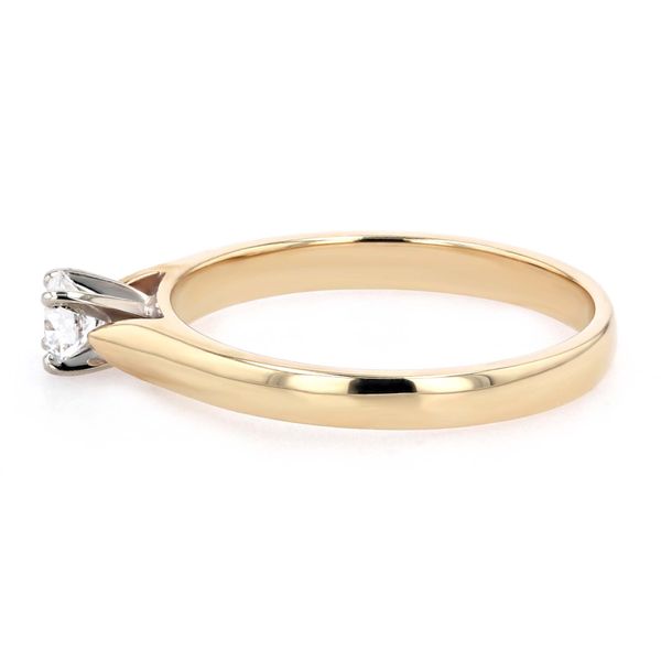 0.26ct Lumina Round Brilliant Diamond Solitaire Engagement Ring Image 2 La Mine d'Or Moncton, NB