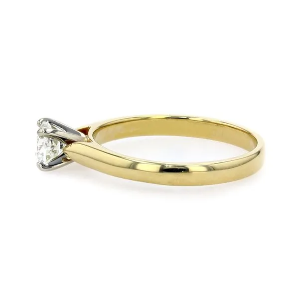 0.51ct Lumina Round Brilliant Diamond Solitaire Engagement Ring Image 2 La Mine d'Or Moncton, NB