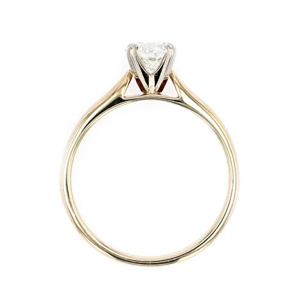 0.70ct Round Brilliant Diamond Solitaire Engagement Ring Image 3 La Mine d'Or Moncton, NB
