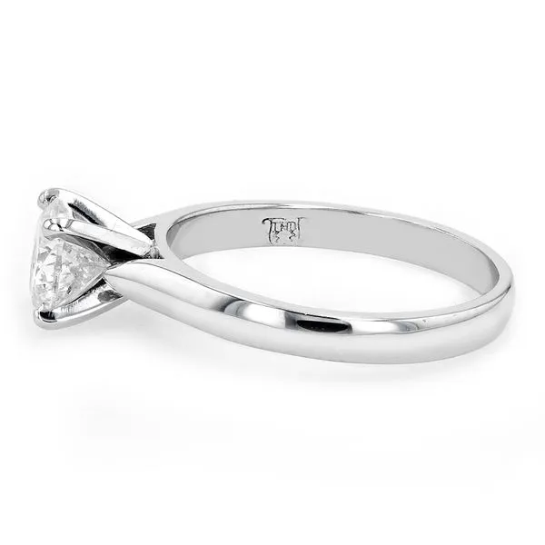 1.00ct Lumina Round Brilliant Diamond Solitaire Engagement Ring Image 2 La Mine d'Or Moncton, NB