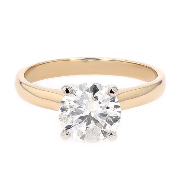 1.84ct Lumina Round Brilliant Diamond Engagement Ring La Mine d'Or Moncton, NB