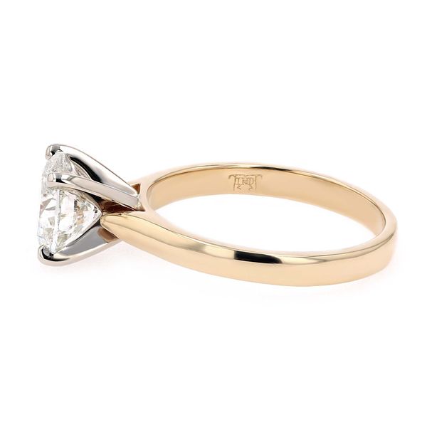 1.84ct Lumina Round Brilliant Diamond Engagement Ring Image 2 La Mine d'Or Moncton, NB