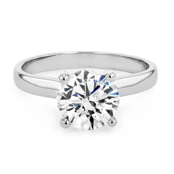 2.12ct Round Diamond Solitaire Engagement Ring La Mine d'Or Moncton, NB