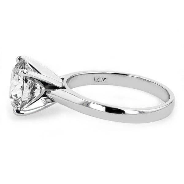 3.00ct Lumina Round Diamond Solitaire Engagement Ring Image 2 La Mine d'Or Moncton, NB