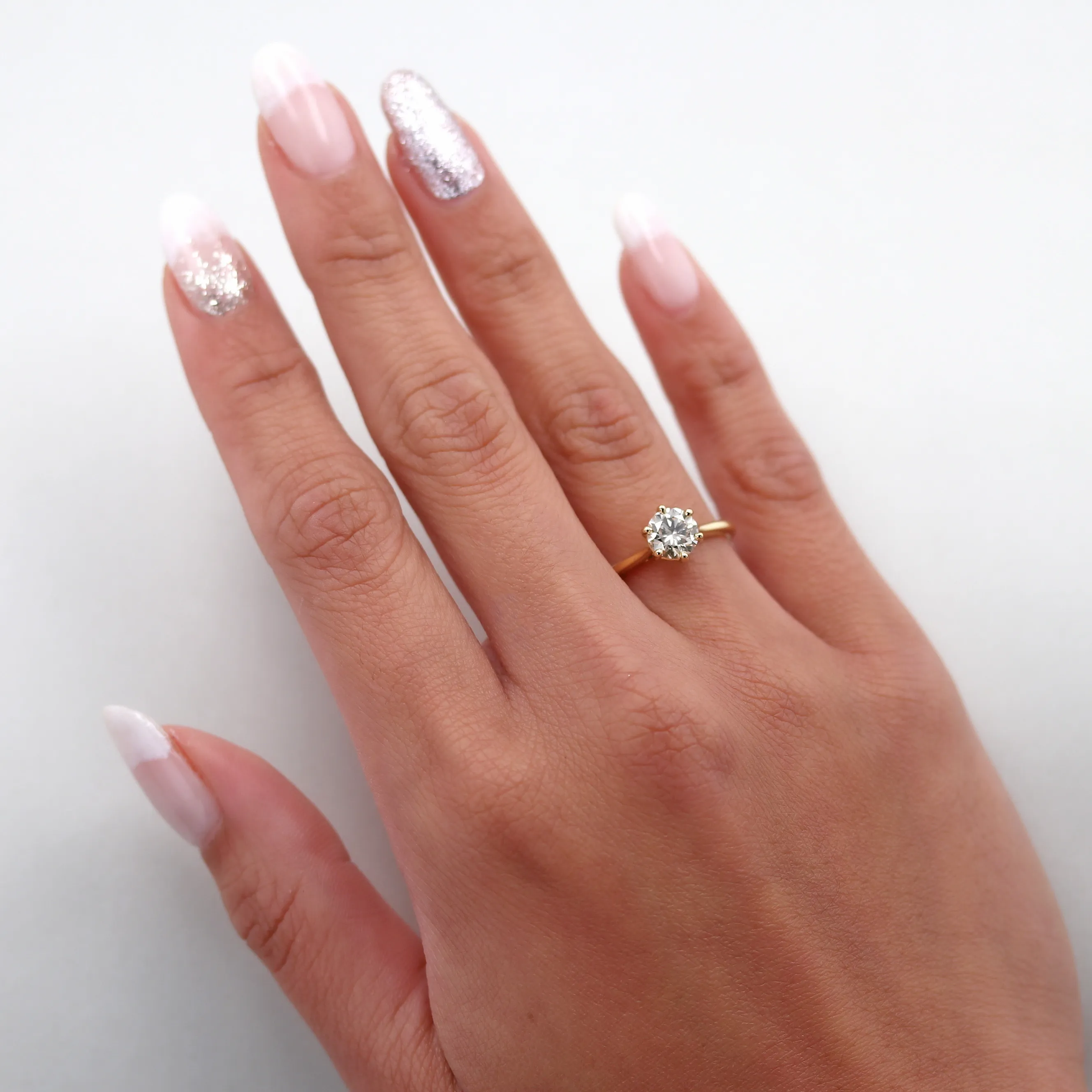 1.03ct Round Diamond Macau Solitaire Engagement Ring Image 4 La Mine d'Or Moncton, NB