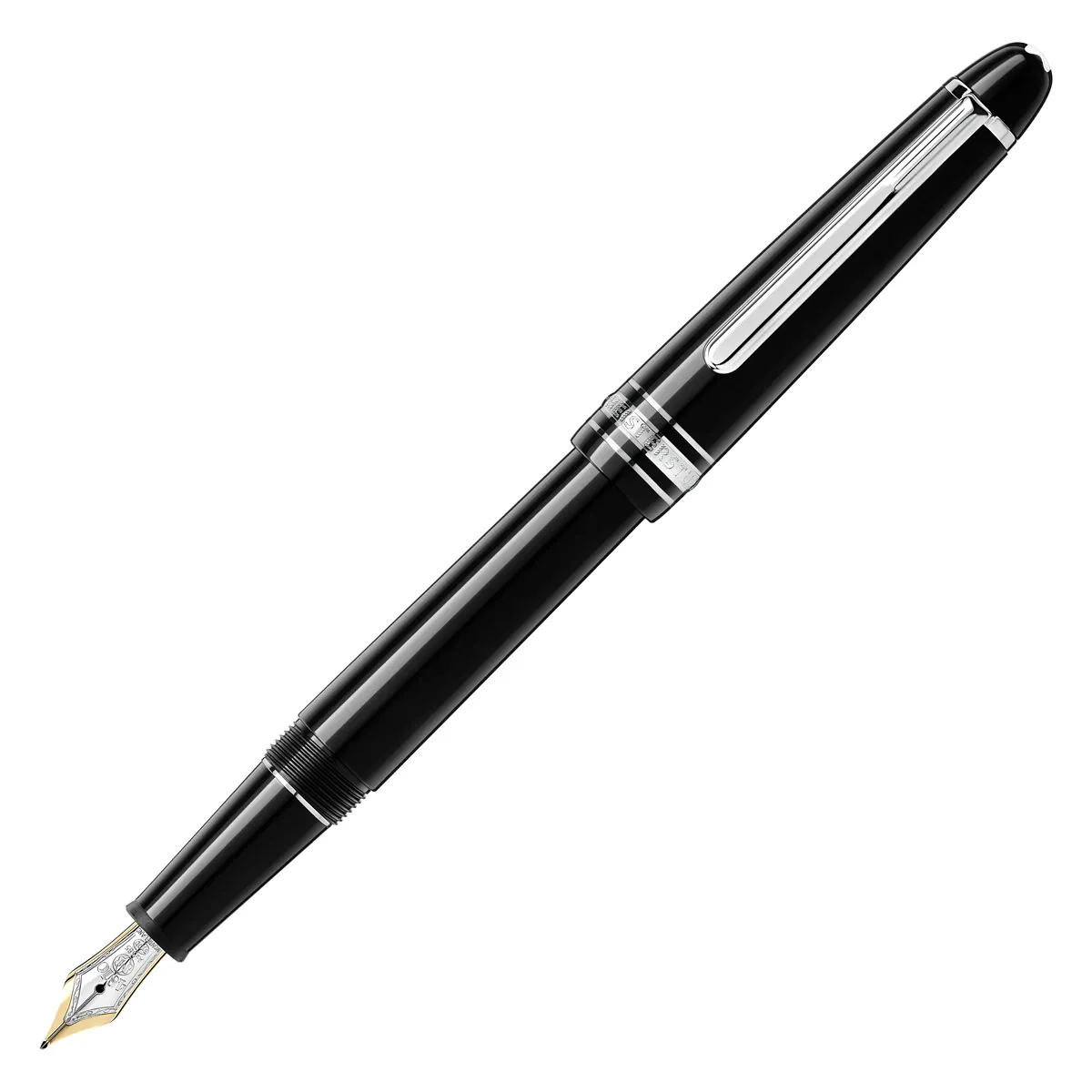 Montblanc Meisterstck Platinum-Coated Classique Fountain Pen La Mine d'Or Moncton, NB