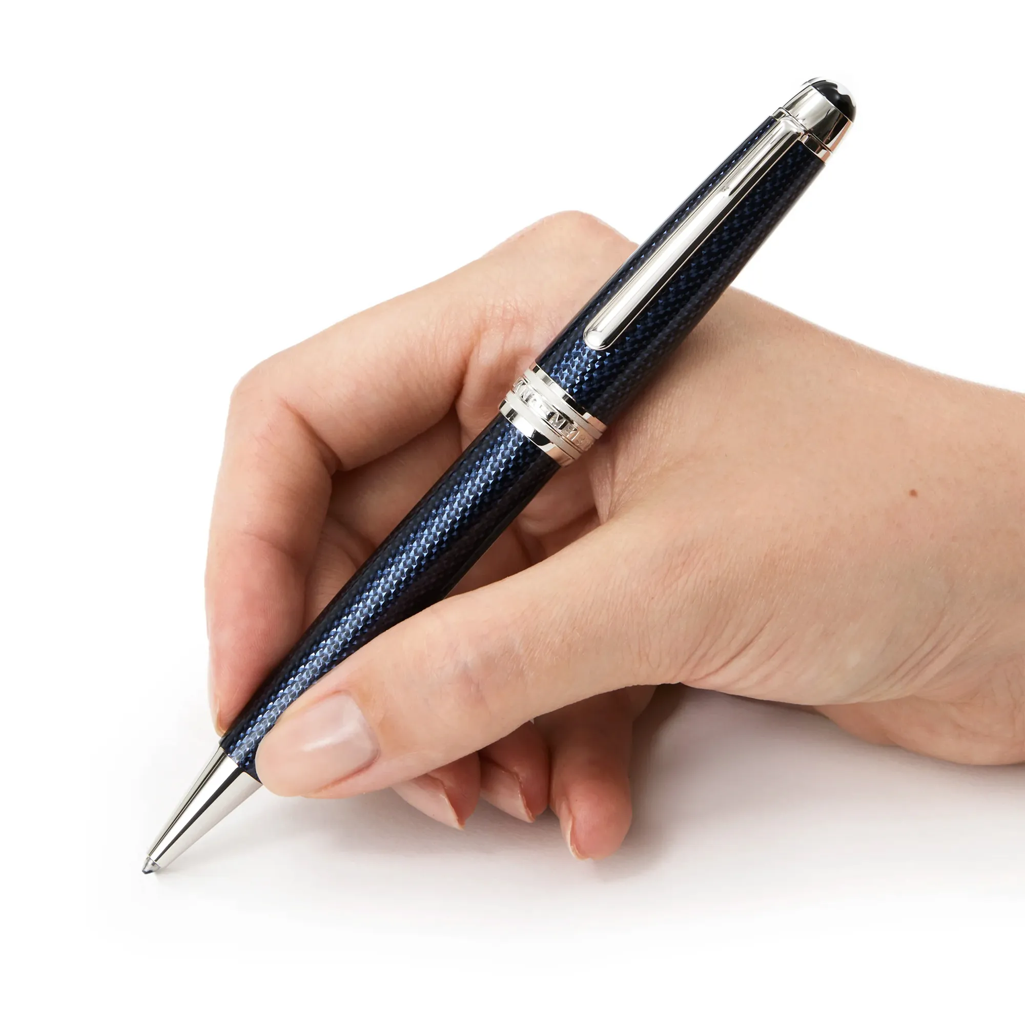 Montblanc Meisterstck Solitaire Blue Hour Midsize Ballpoint Pen Image 4 La Mine d'Or Moncton, NB