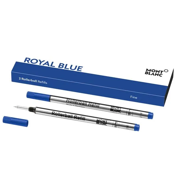 Montblanc 2 Pack Rollerball Refills Royal Blue (F) La Mine d'Or Moncton, NB