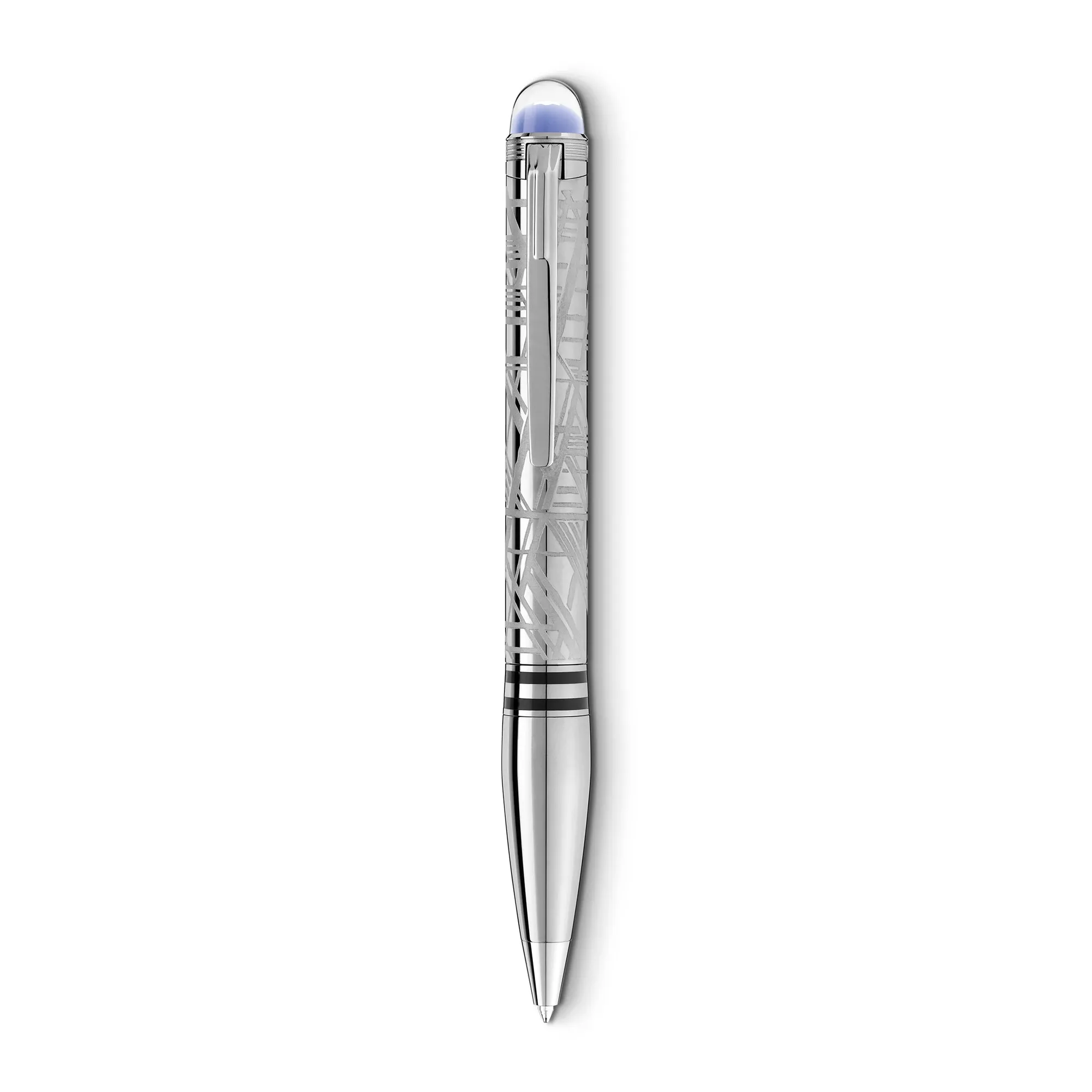 Montblanc Starwalker SpaceBlue Metal Ballpoint Pen Image 2 La Mine d'Or Moncton, NB