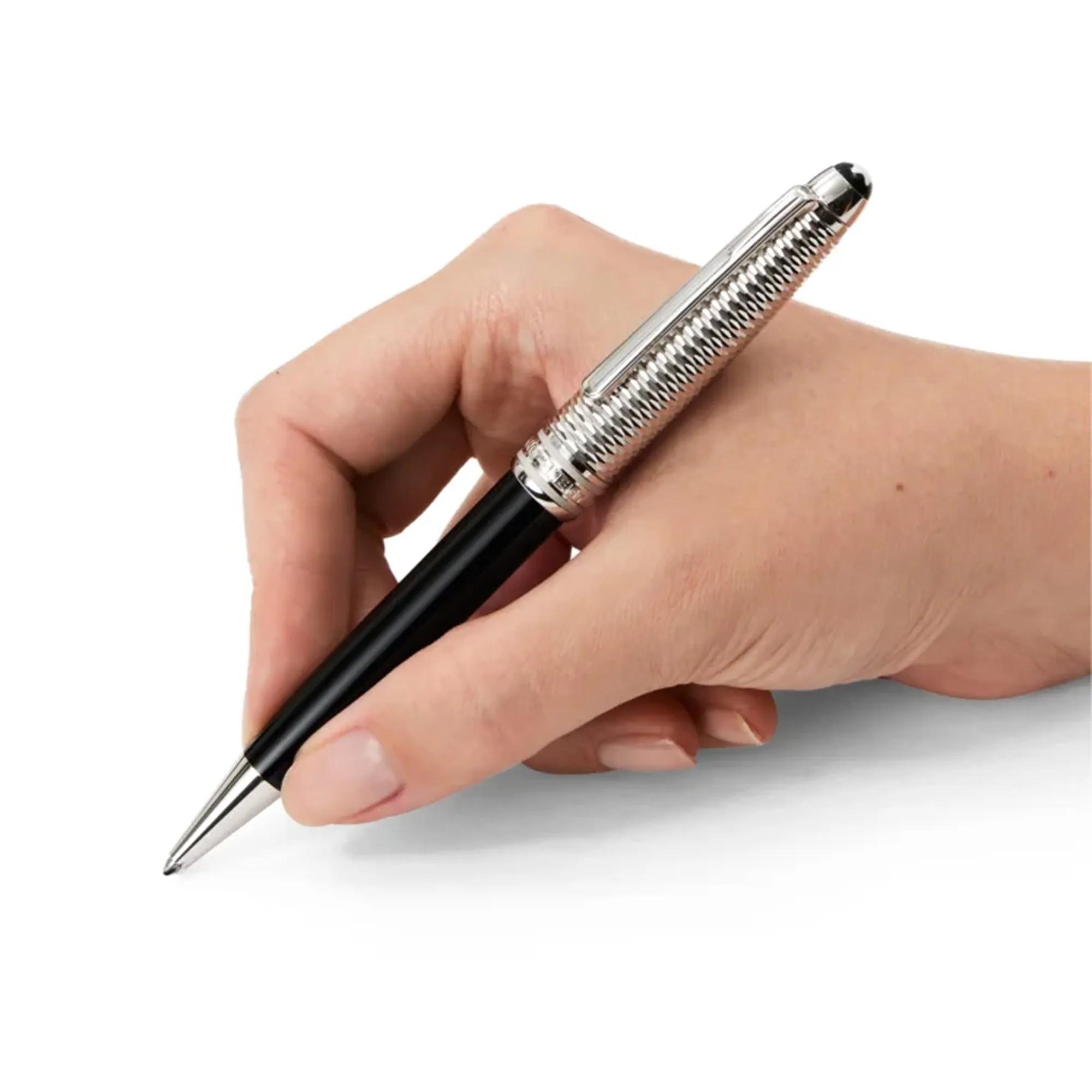 Montblanc Meisterstuck Geometry Classique Ballpoint Pen Image 4 La Mine d'Or Moncton, NB