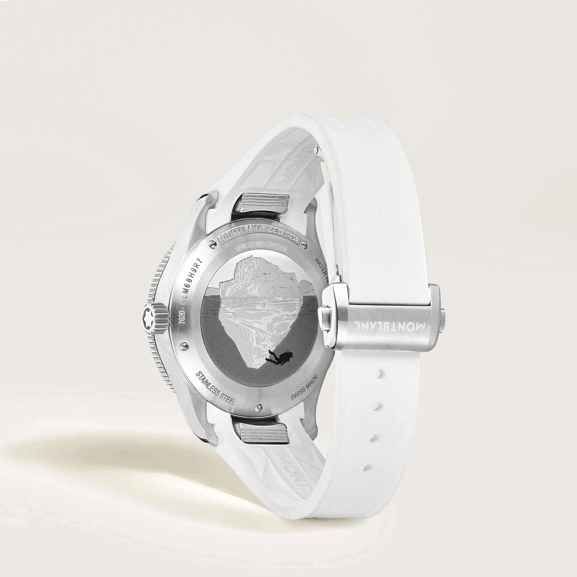 Montblanc Iced Sea Automatic Date 0 Oxygen White Dial Image 4 La Mine d'Or Moncton, NB