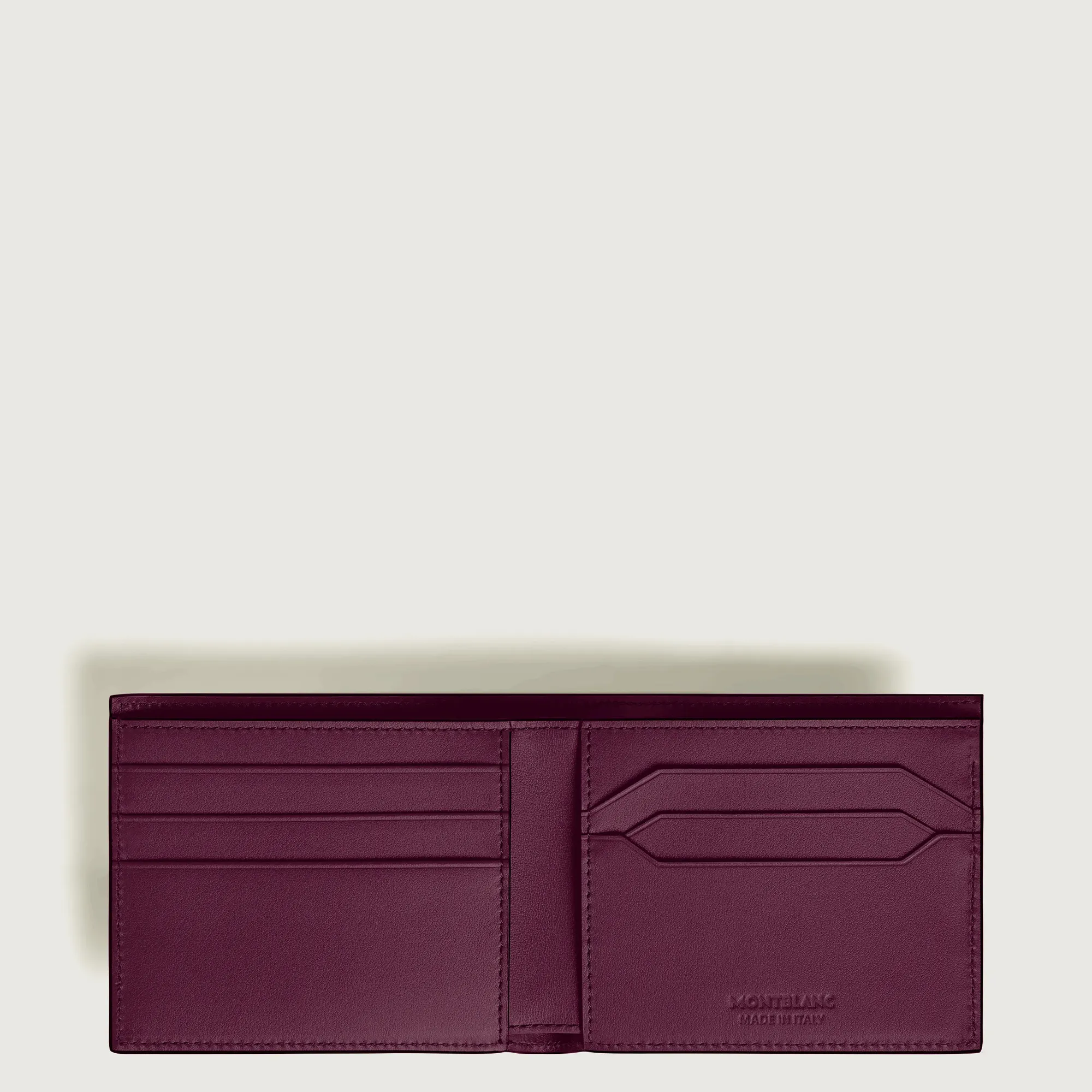 Montblanc Meisterstuck Wallet Cassis Leather 6cc Image 5 La Mine d'Or Moncton, NB