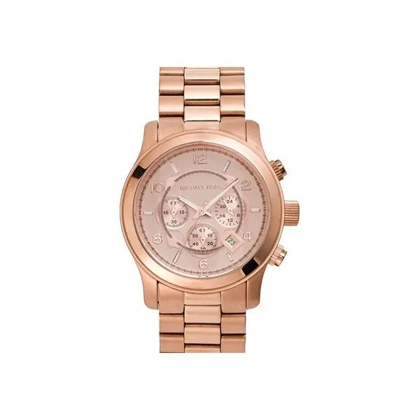 Michael Kors Oversized Chronograph Watch in Rosetone La Mine d'Or Moncton, NB