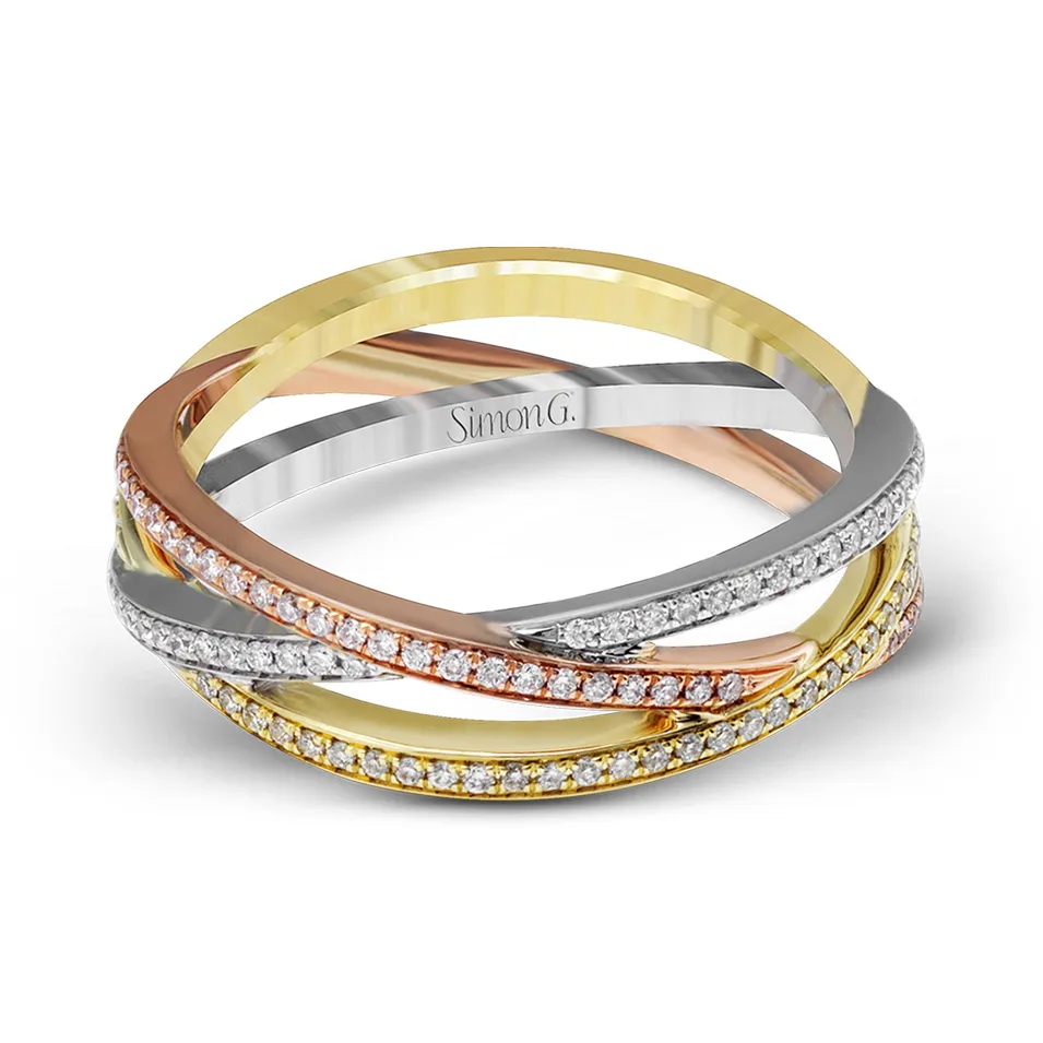 0.22tw Simon G Lovely Diamond Band La Mine d'Or Moncton, NB