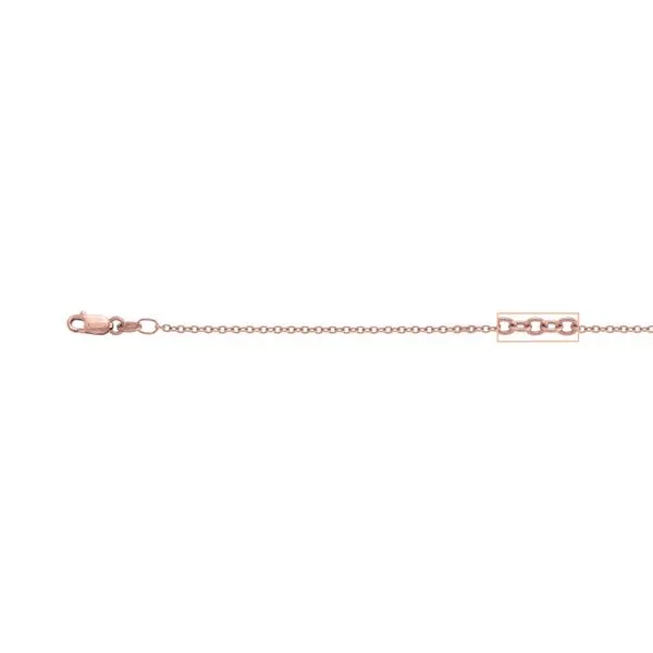 14kt Rose Gold Cable Chain, 16" La Mine d'Or Moncton, NB