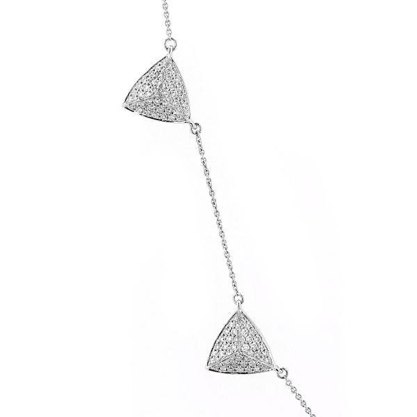 1.07tw Pave Set Diamond Necklace Image 2 La Mine d'Or Moncton, NB