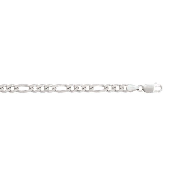 Sterling Silver Solid Figaro Chain 22" La Mine d'Or Moncton, NB