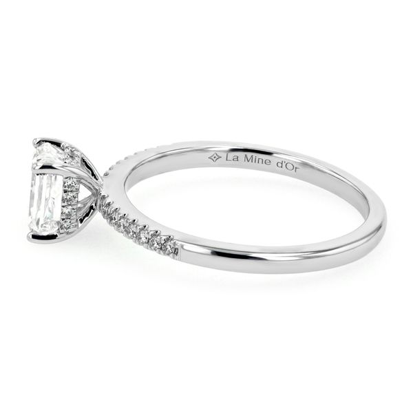 1.16tw Radiant Diamond Nairobi Engagement Ring Image 2 La Mine d'Or Moncton, NB