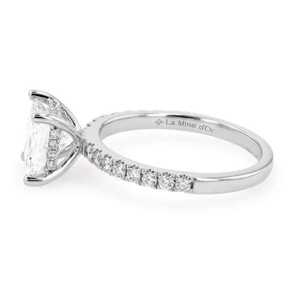 1.90tw Princess Diamond Nairobi Engagement Ring Image 2 La Mine d'Or Moncton, NB
