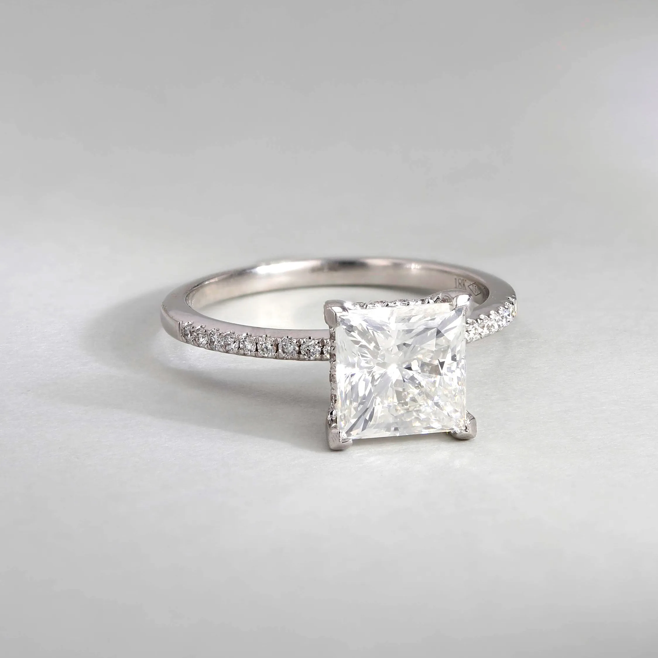 2.36tw Nairobi Princess Diamond Engagement Ring Image 3 La Mine d'Or Moncton, NB