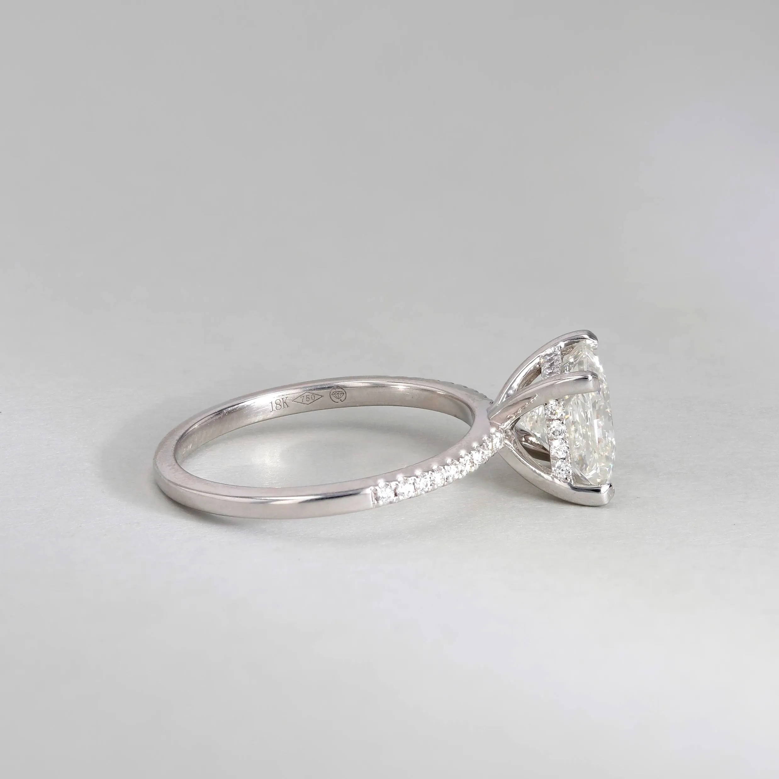 2.36tw Nairobi Princess Diamond Engagement Ring Image 4 La Mine d'Or Moncton, NB