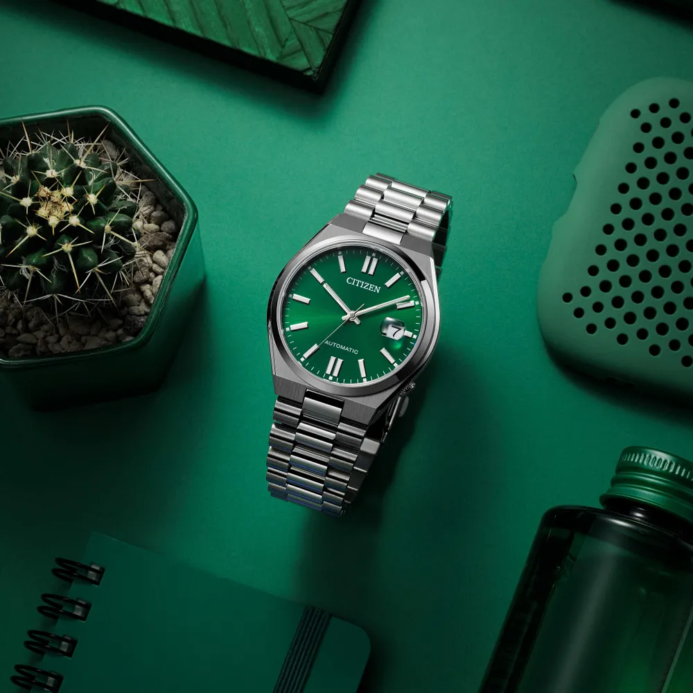 Citizen Tsuyosa Automatic Watch Green 40mm Image 4 La Mine d'Or Moncton, NB