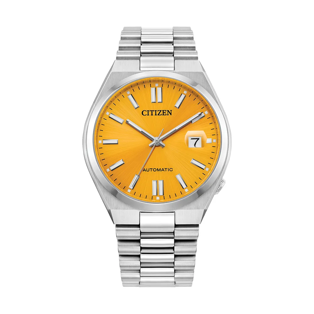 Citizen Automatic Tsuyosa Watch Yellow 40mm La Mine d'Or Moncton, NB
