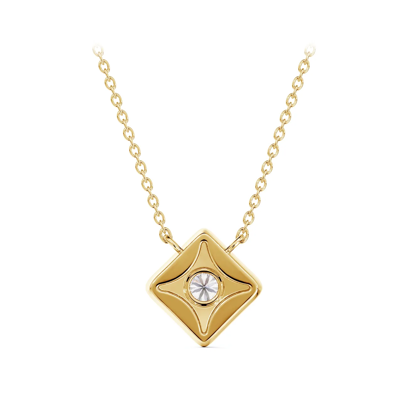 0.25tw De Beers Forevermark Icon Diamond Pave Necklace Image 2 La Mine d'Or Moncton, NB