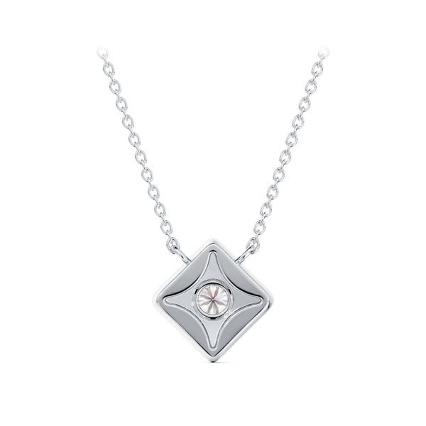 0.24tw De Beers Forevermark Icon Diamond Pave Necklace Image 2 La Mine d'Or Moncton, NB