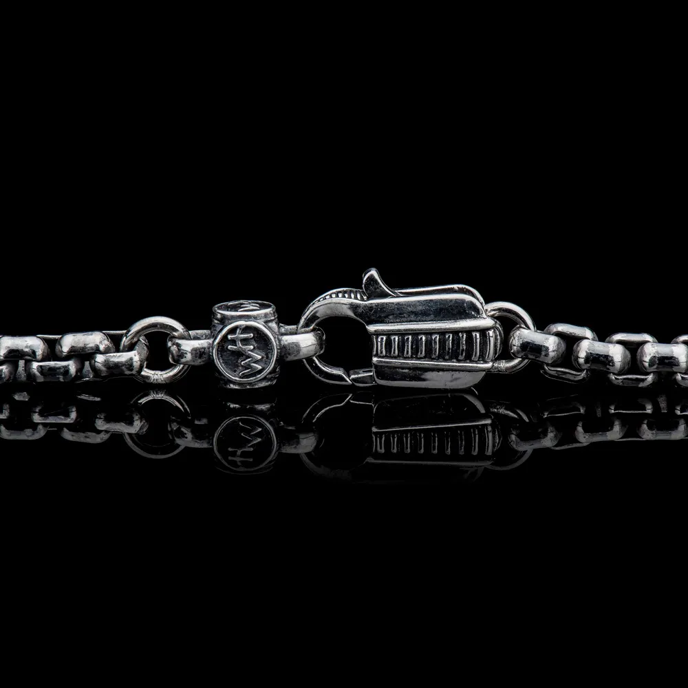 William Henry 22" Sterling Silver "Marcus" Necklace Image 4 La Mine d'Or Moncton, NB