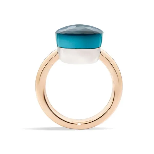 Pomellato Nudo Maxi London Blue Topaz Ring Image 4 La Mine d'Or Moncton, NB
