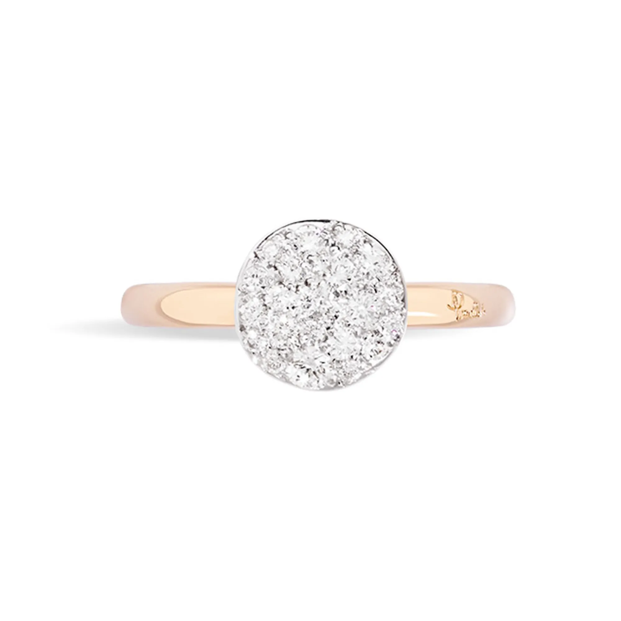 Pomellato Sabbia Diamond Pave Ring Image 2 La Mine d'Or Moncton, NB