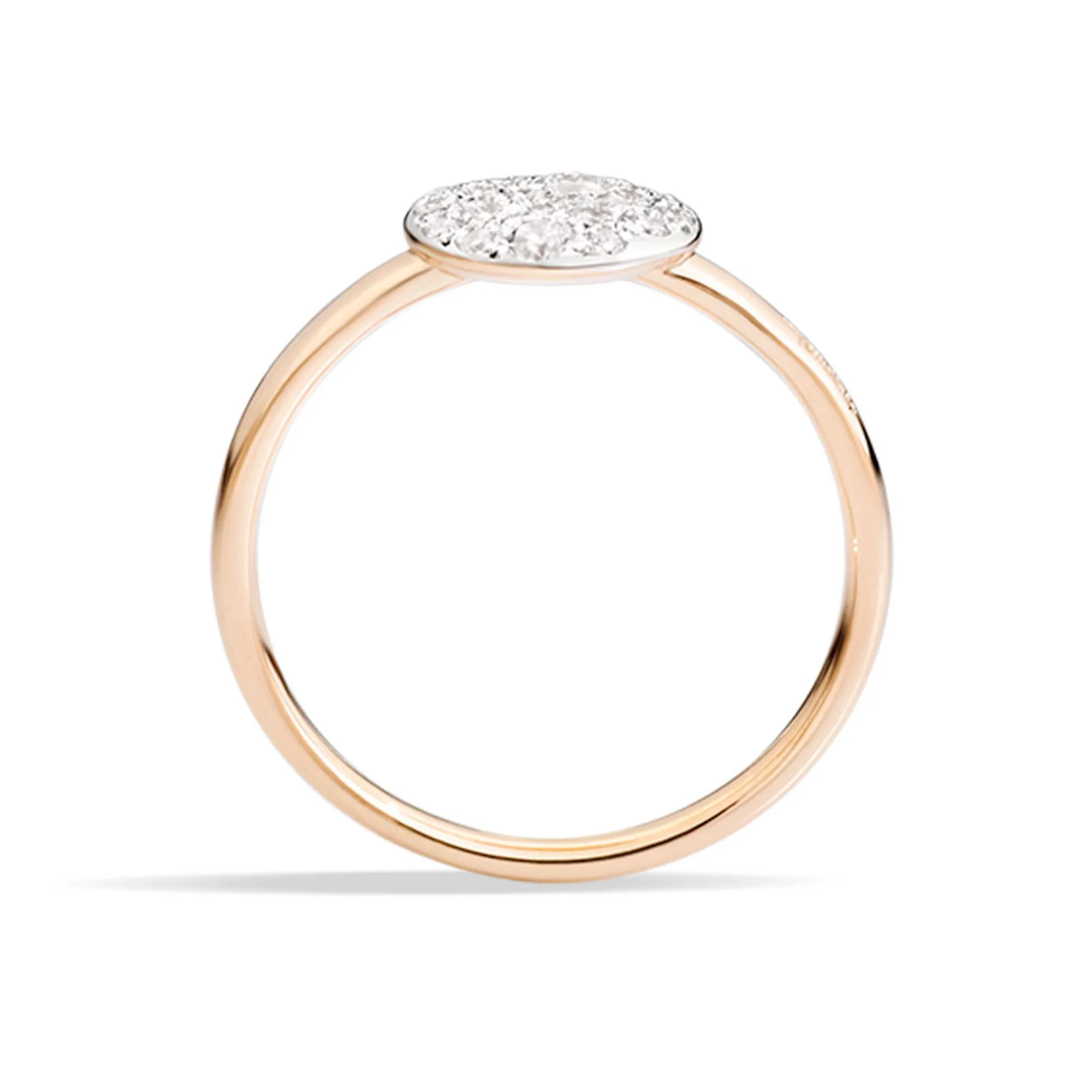 Pomellato Sabbia Diamond Pave Ring Image 3 La Mine d'Or Moncton, NB