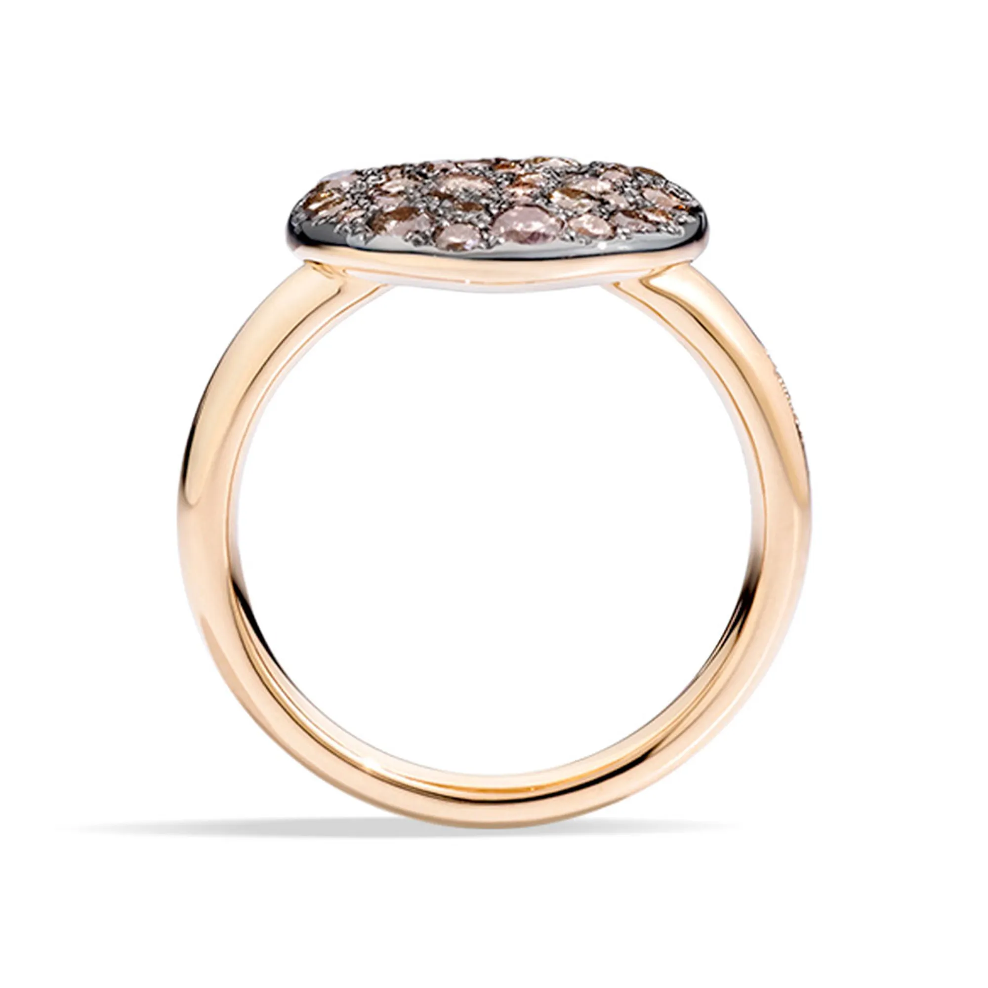 Pomellato Sabbia Diamond Pave Ring Image 3 La Mine d'Or Moncton, NB