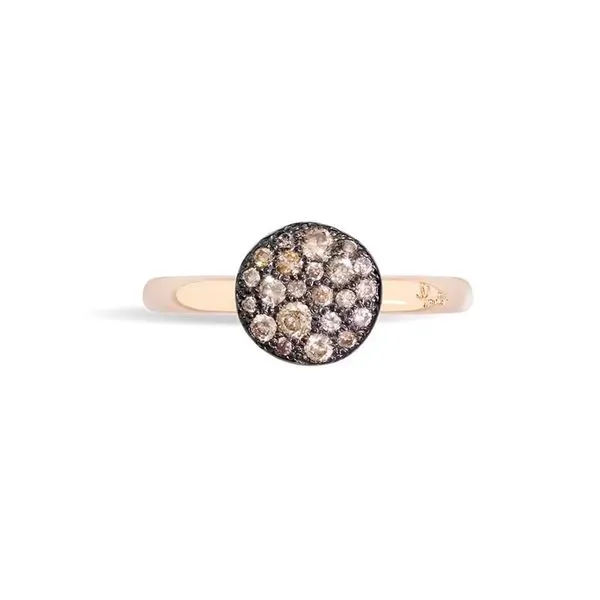 Pomellato Sabbia Diamond Pave Ring Image 2 La Mine d'Or Moncton, NB