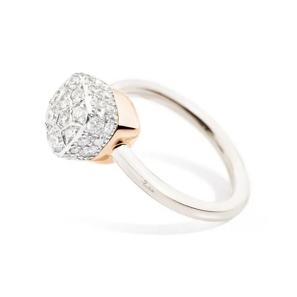 Pomellato Nudo Diamond Pave Ring Image 2 La Mine d'Or Moncton, NB
