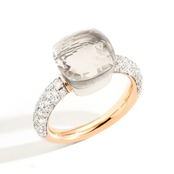 Pomellato Nudo Classic Topaz & Diamond Ring La Mine d'Or Moncton, NB