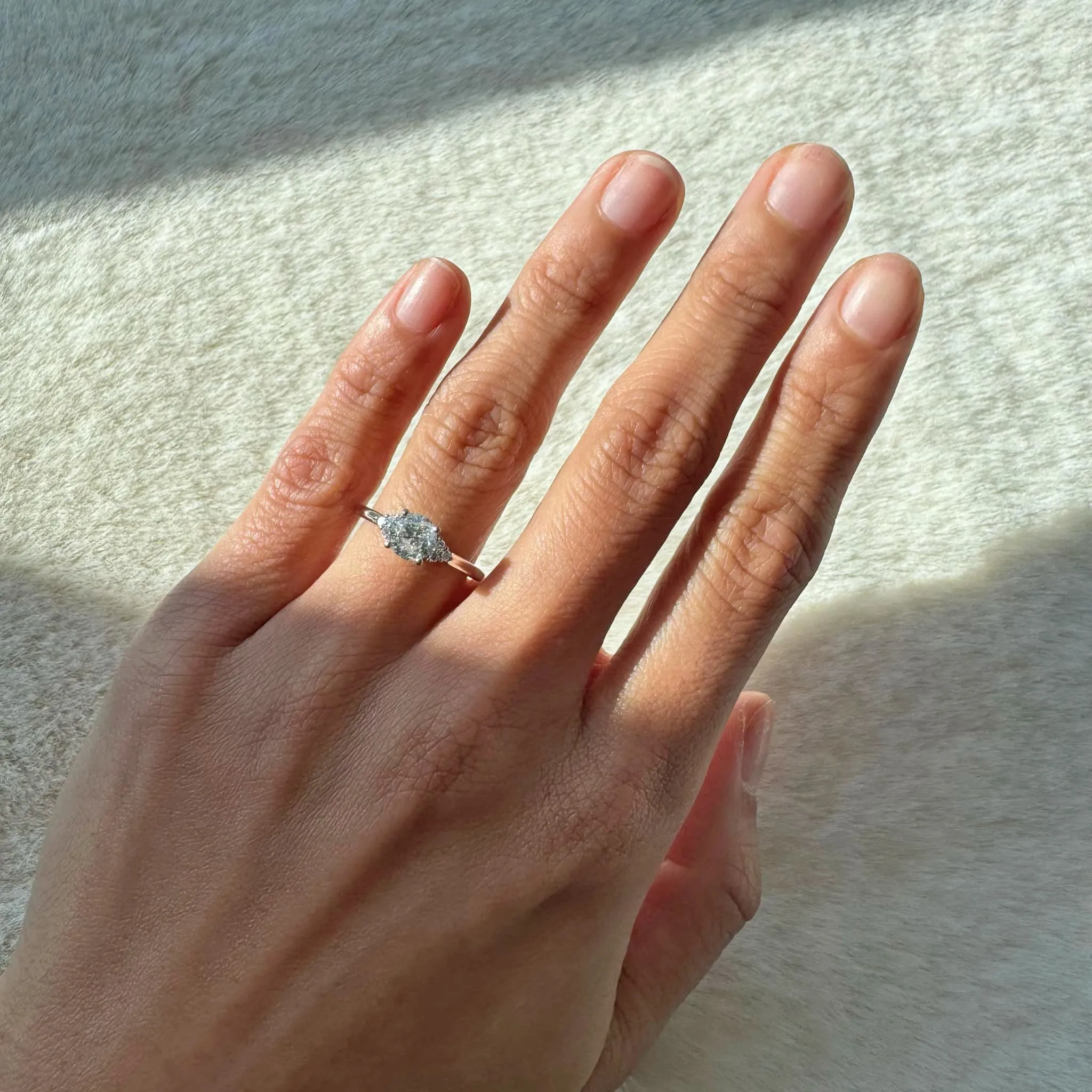 1.00tw Paris Round Brilliant Diamond Engagement Ring Image 4 La Mine d'Or Moncton, NB