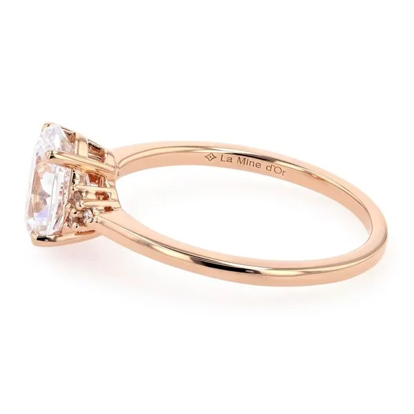 Paris Engagement Ring Setting with 0.05tw Diamonds Image 2 La Mine d'Or Moncton, NB